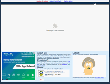 Tablet Screenshot of customsouthparks.com